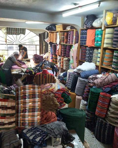 Guatemalan ethnic fabrics