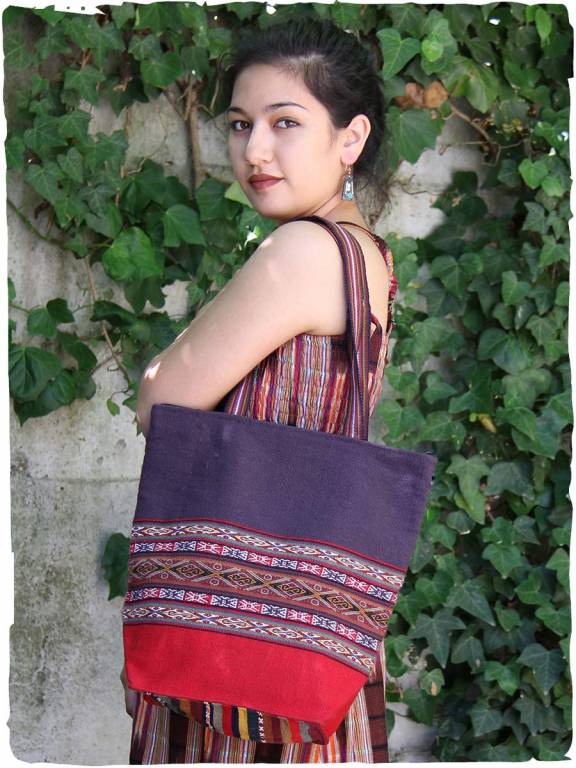 Handbag handmade alpaca CHINCHERO