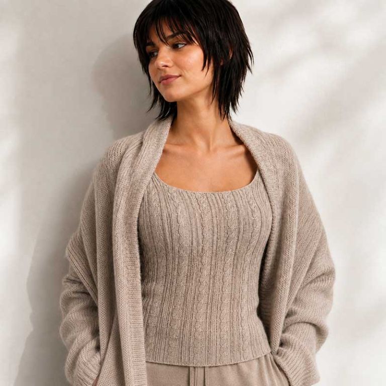 Alpaca wool clothing