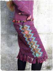 apache faldas mujer