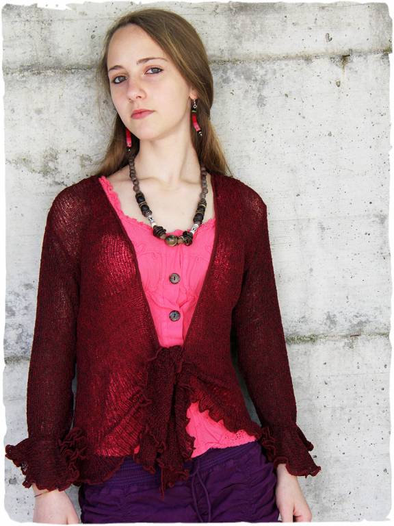 Nikita elegant shrug