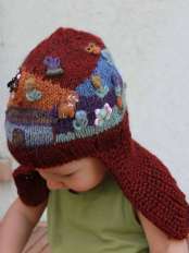 cappello con orecchie bimba romano junior