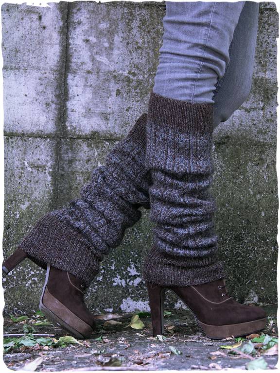 Modal alpaca leg-warmers