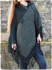 zelda knit poncho