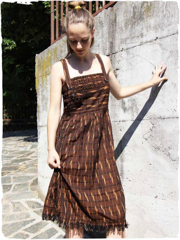Floriana dungaree dress