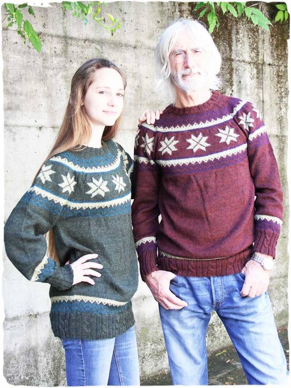 Charlotte peruvian alpaca sweater - UNISEX