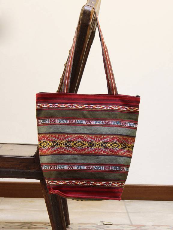 Handbag handmade alpaca CHINCHERO
