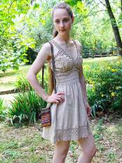 robe d t en coton biologique elsa