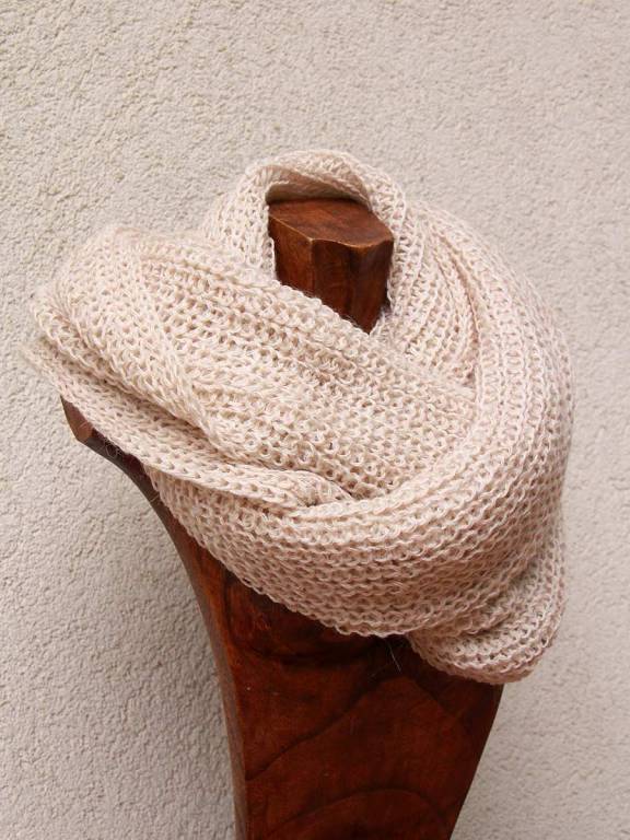Aurora baby alpaca neck warmer