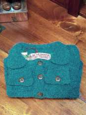 cappotto lana celeste bimba martina