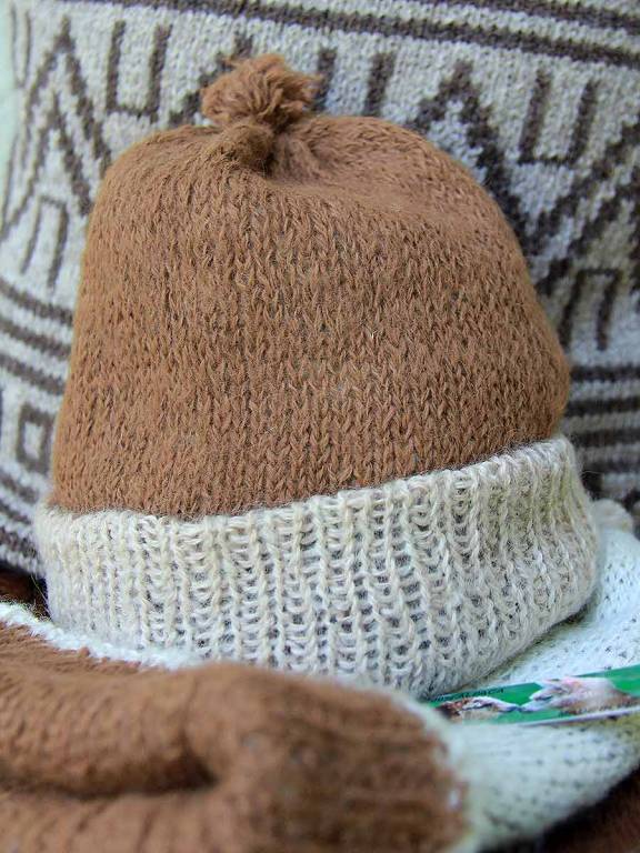 Alpaca wool hat Andino