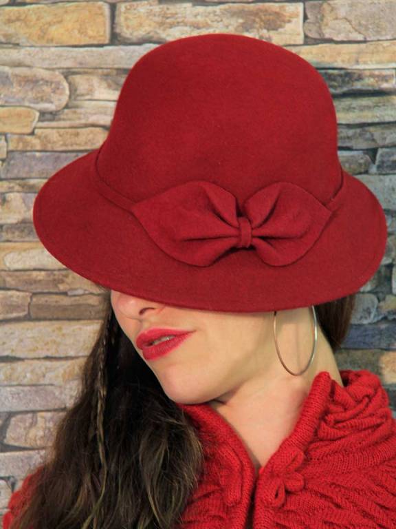 Felt hats for women  Greta
