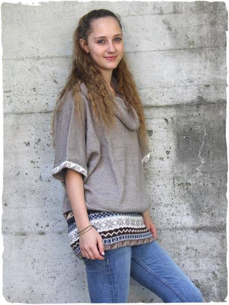 Hippie alpaca vest
