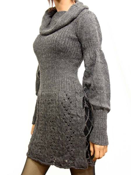 Nathalie alpaca wool dress