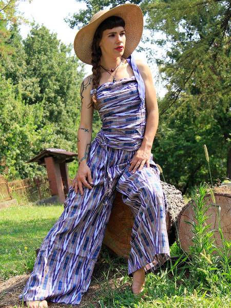 Jenny hippie dungarees