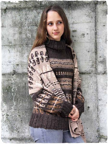 Yvonne T-Neck alpaca jumper
