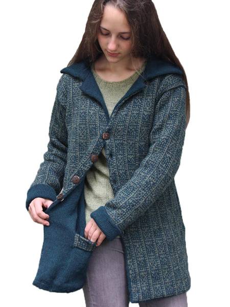 Soledad alpaca coat