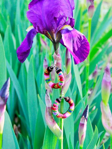 Manta earrings