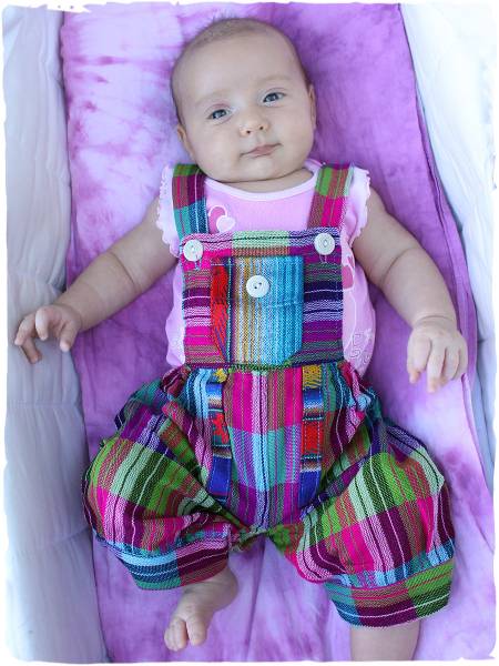 Indo baby cotton overalls