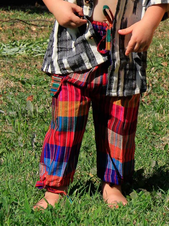 pantaloni etnici bimbo john