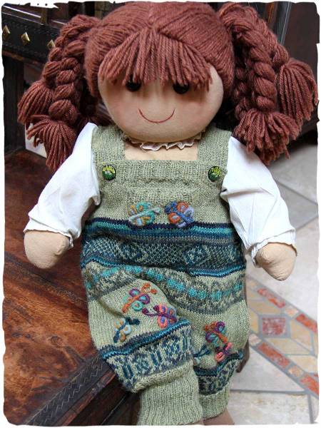 Amapola kid knit alpaca rompers