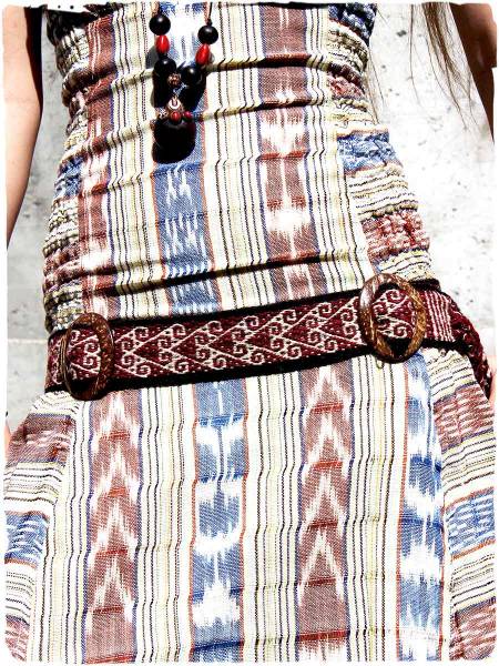 Ethnic alpaca belt Nazca