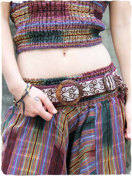 Peruvian alpaca wool belts Puno
