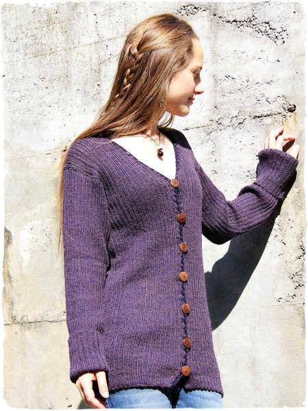 Belinda Natural Alpaca Cardigan