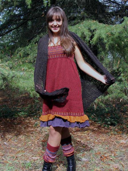 Alpaca wool dress Cindy