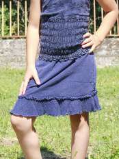 gonna cotone bambina ginevra