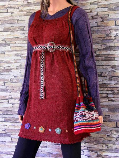 Alpaca dress Maddalena