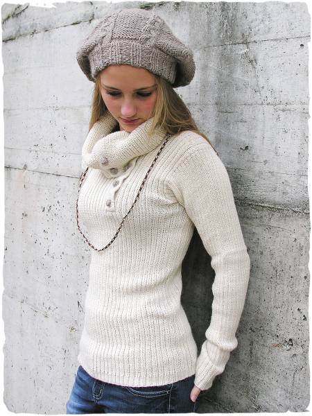 women's high neck sweater