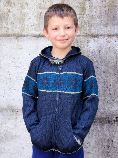Biagio child's alpaca cardigan