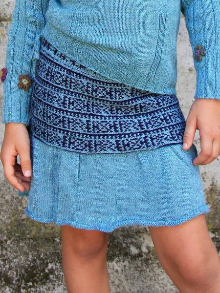 Alpaca skirt Priscilla junior