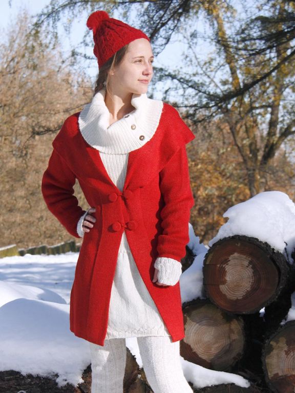 cappotto Irina - vest Donna - berretto Eva.