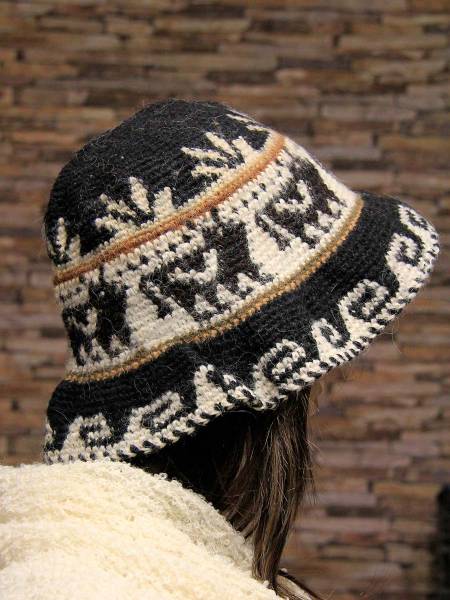 Marrita rustic alpaca hat