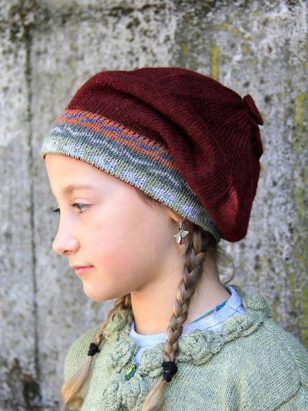 Inca junior alpaca beret
