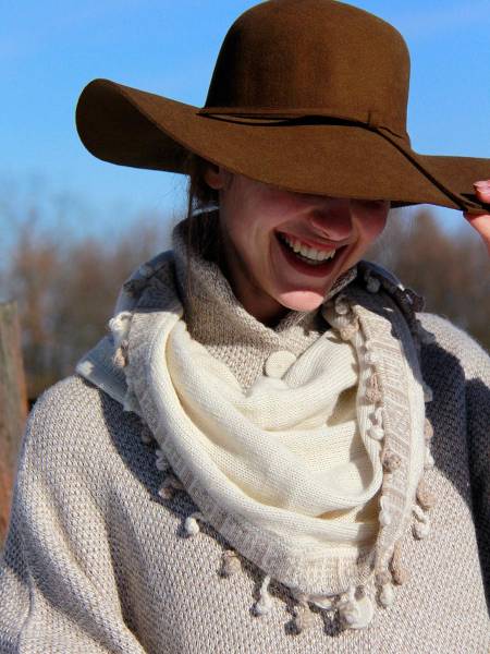Alpaca scarf Modal