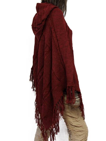 Octavia alpaca poncho