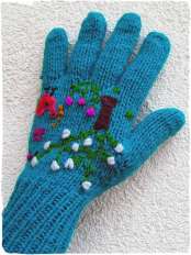 Gants en laine mérinos Giusy cod.12.