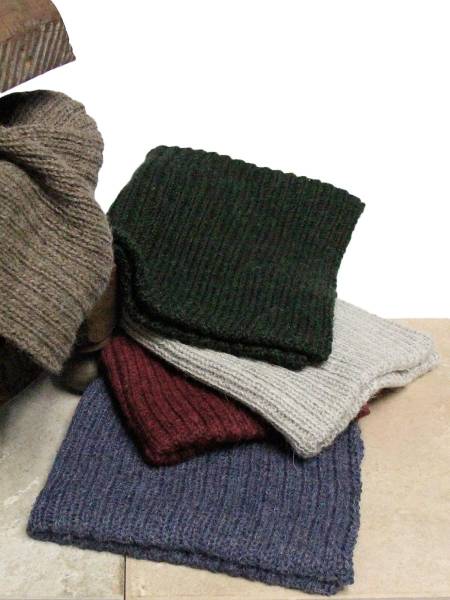 Alpaca ring scarf Panda