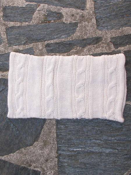 Treccia alpaca neck warmer