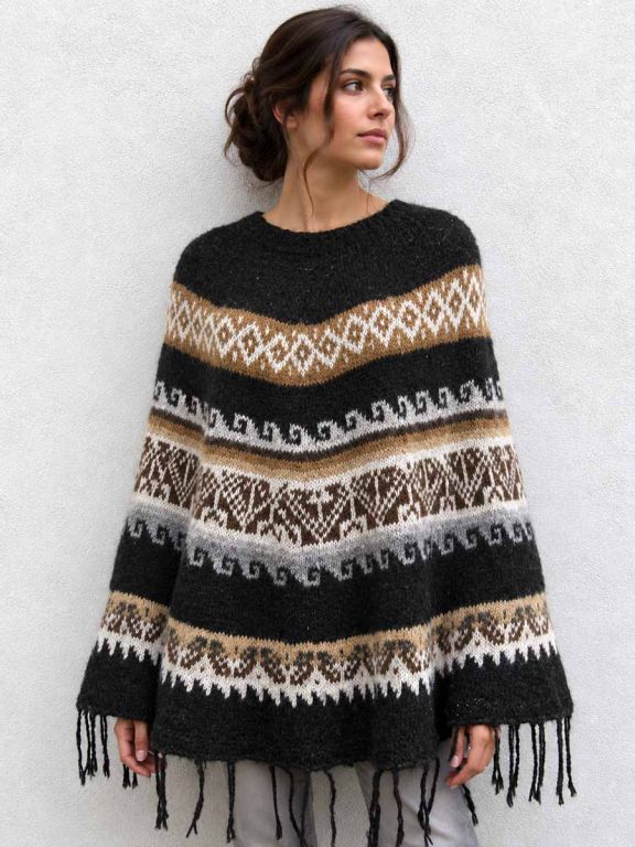peruvian poncho