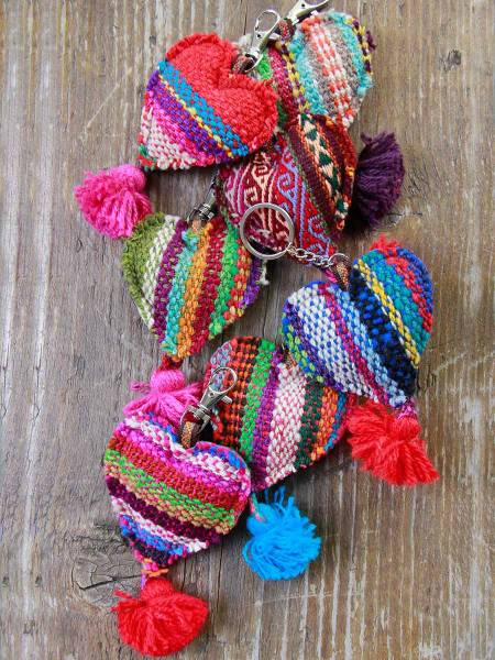 Heart keyring Corazon