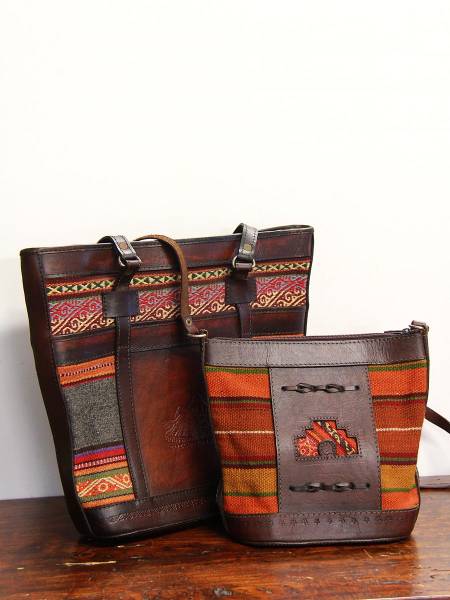 Boho leather bag Suly
