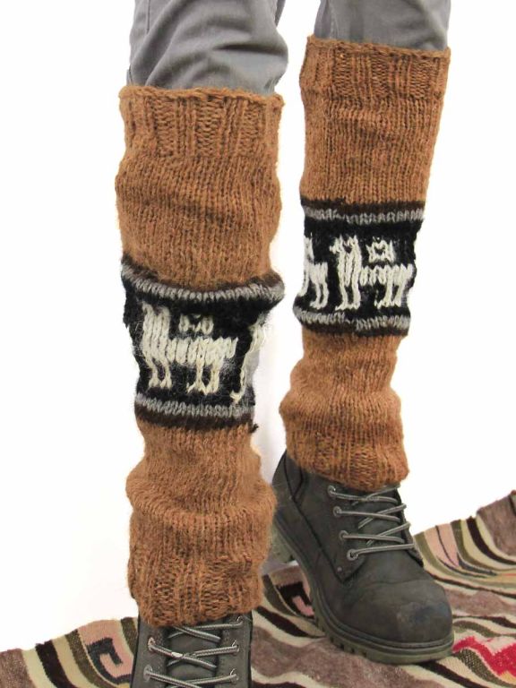 Wool leg warmers