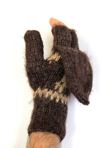 Hodded mittens Elia