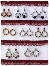 Hoop earrings