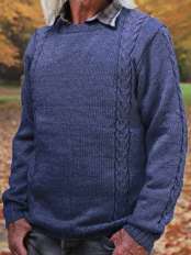 Maglione a treccia Bernard.