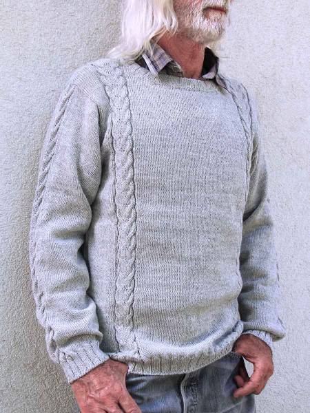 Cable knit sweater Bernard